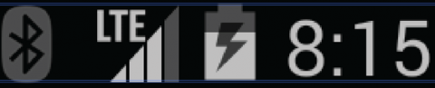 status bar