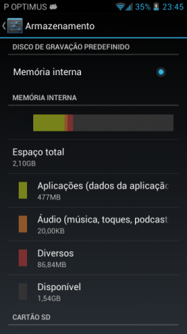 armazenamento